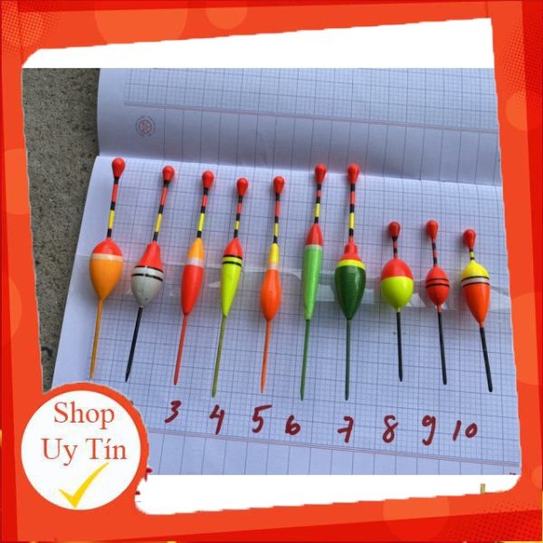 Combo 3 phao câu cá rô siêu nhạy - Ảnh 4