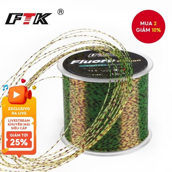 Dây Câu 120m Dây phủ sợi carbon chống mài mòn - Ảnh 5