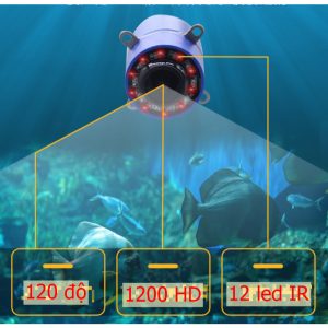 Máy dò cá dưới nước hình ảnh HD rõ nét bền bỉ