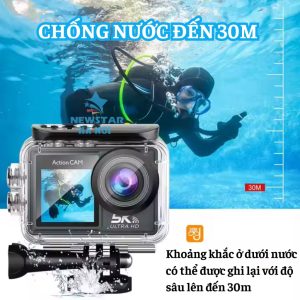 Camera hành trình 5k chống nước, chống rung